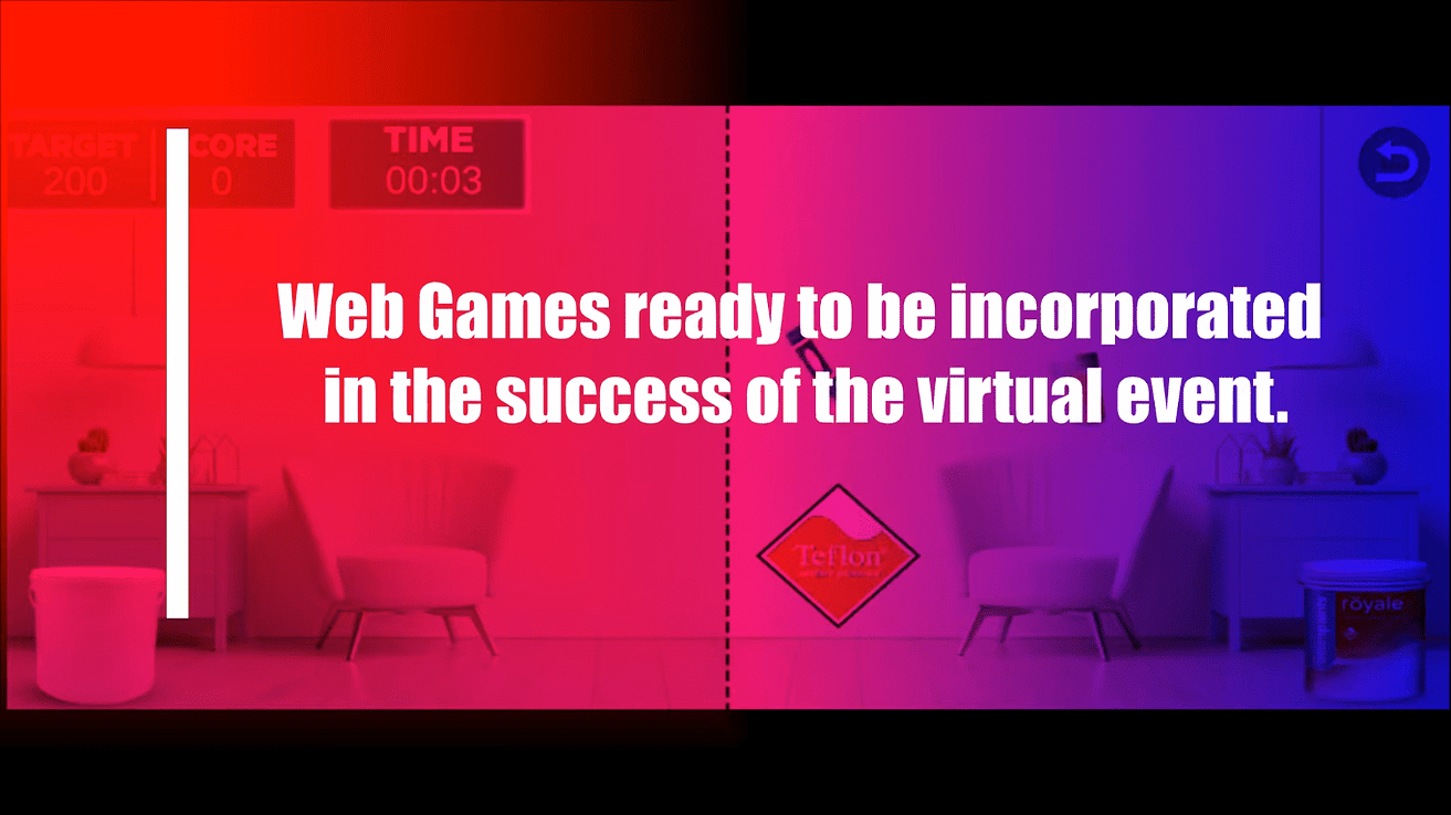 Web Games for Virtual-Hybrid event